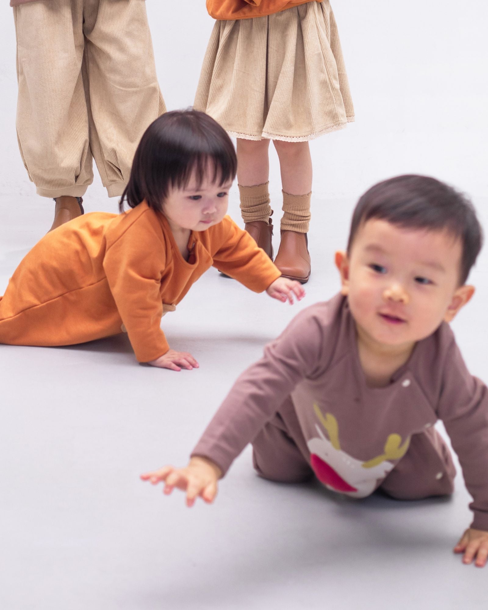 馴鹿嬰兒連身衣