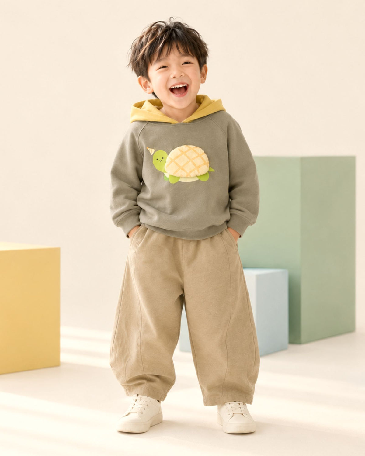 Pre-order: Bolo Turtle Kids Lightweight Sweatshirt Hoodie