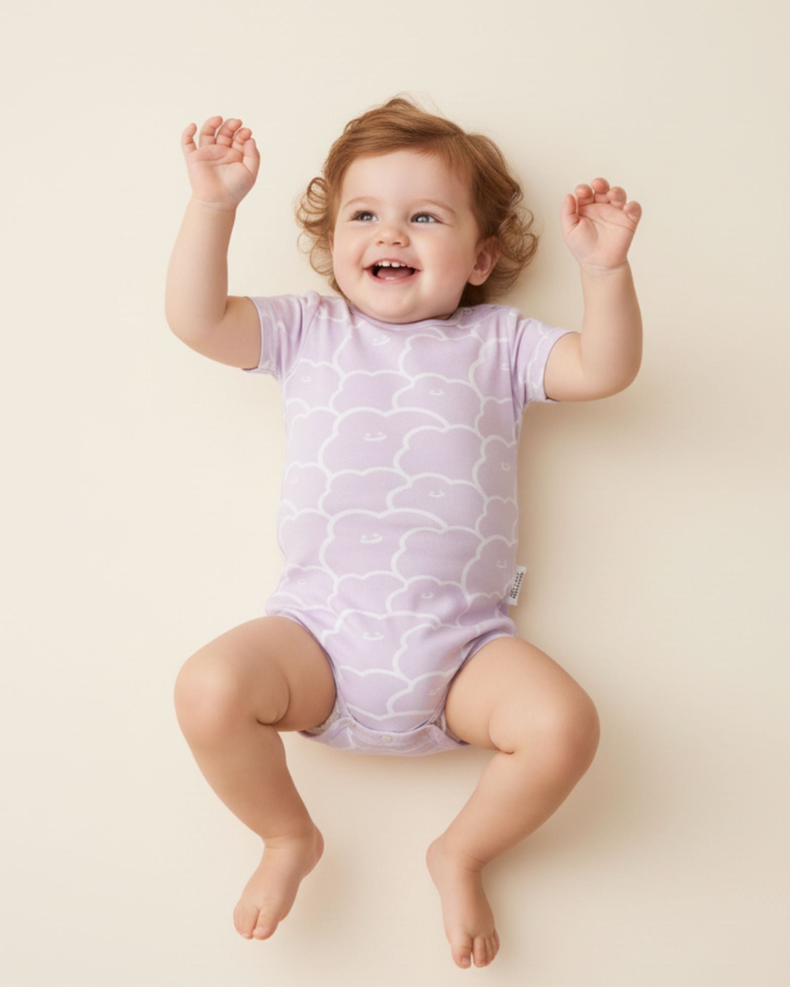 Cloud Baby Lounge Romper - Jelly Jam