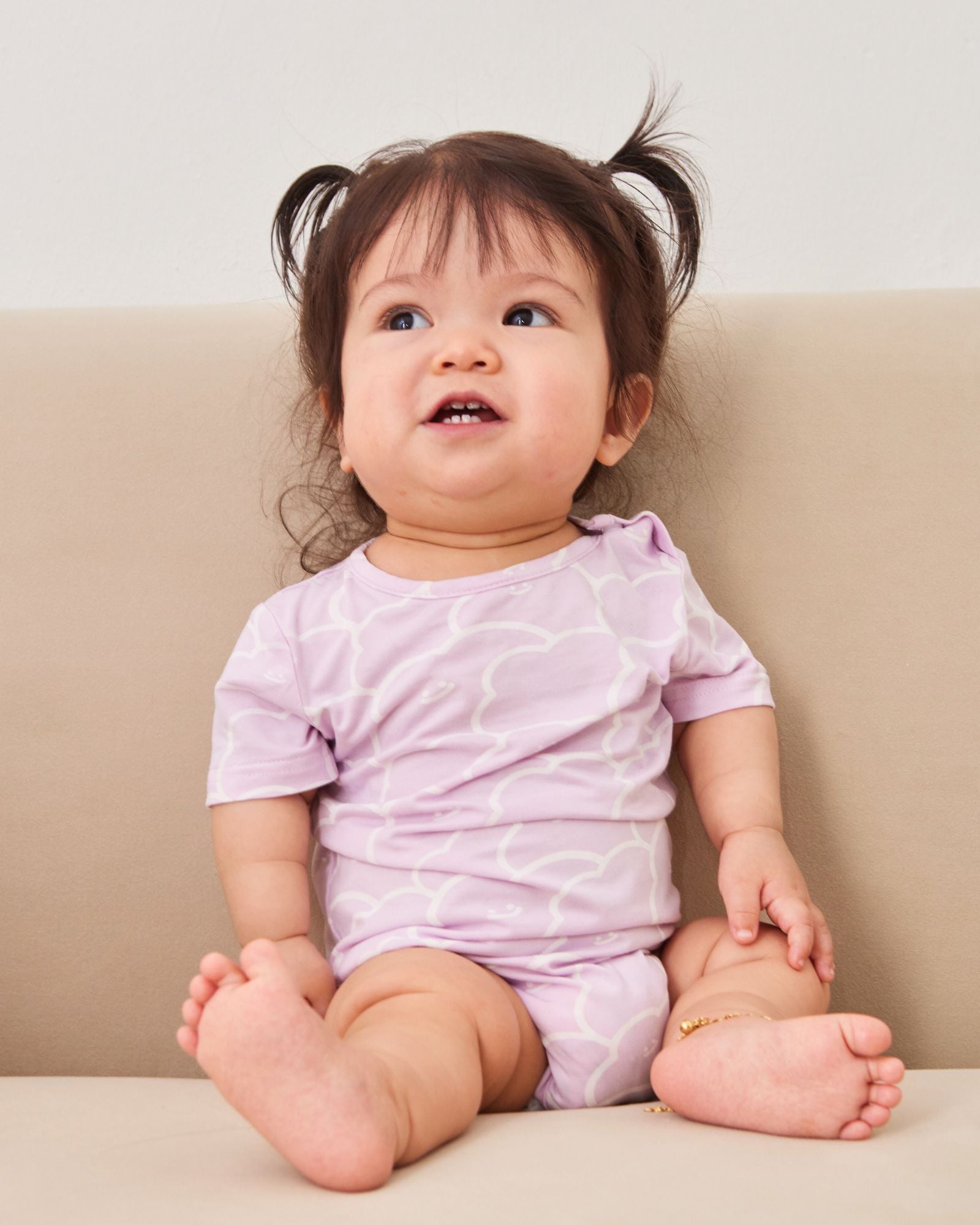 Cloud Baby Lounge Romper - Jelly Jam