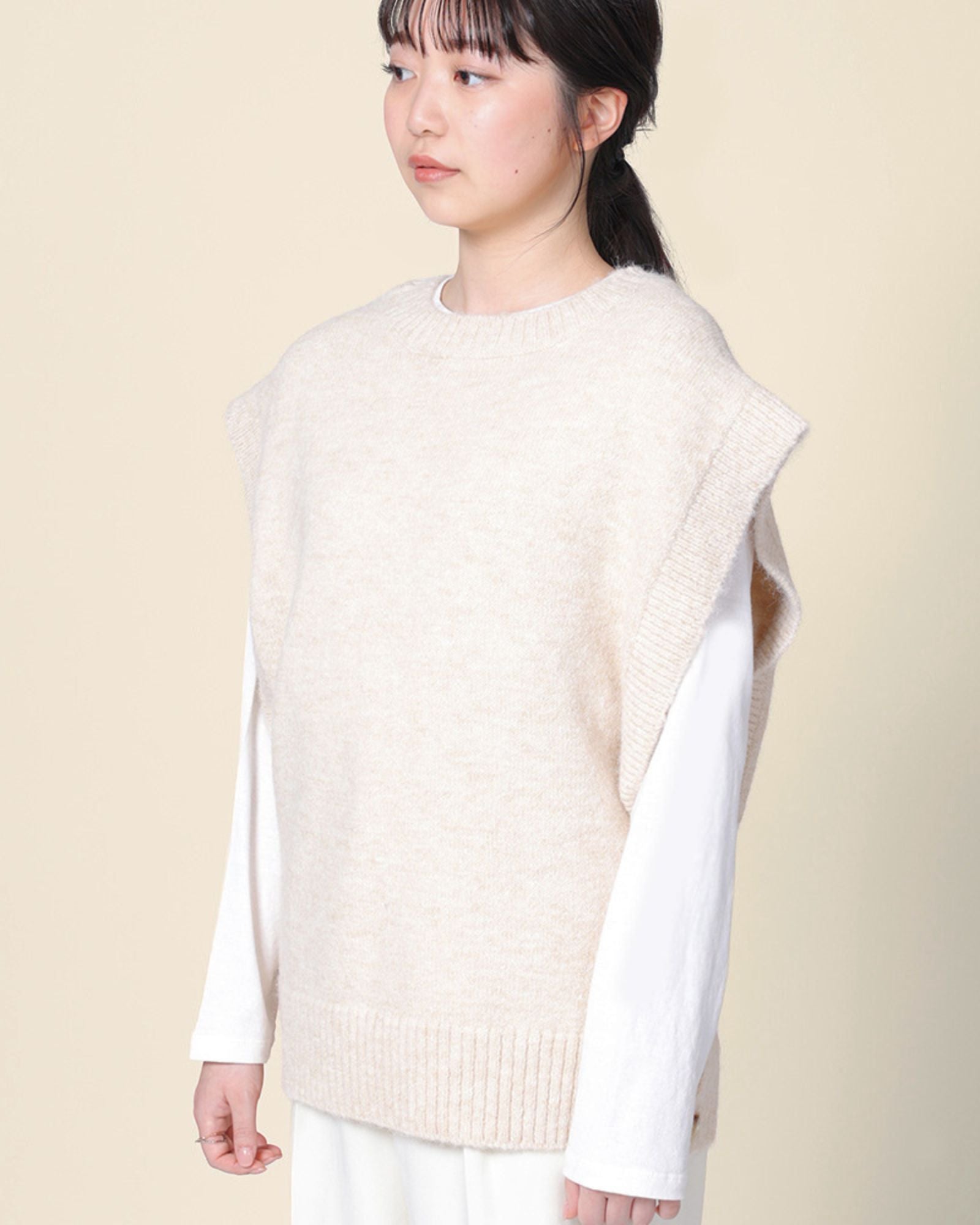 Eco-knit 2-Way Ribbed Vest