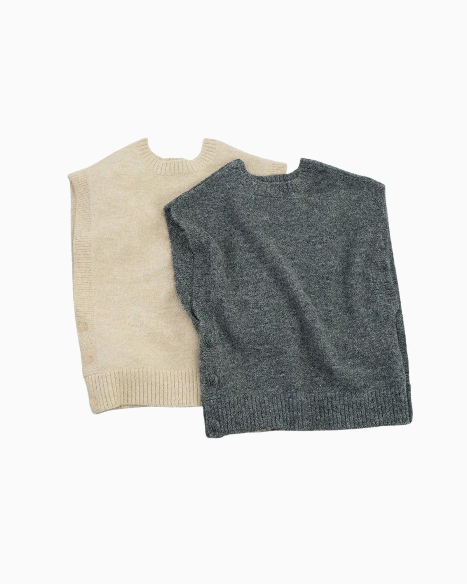 再生針織兩用羅紋背心