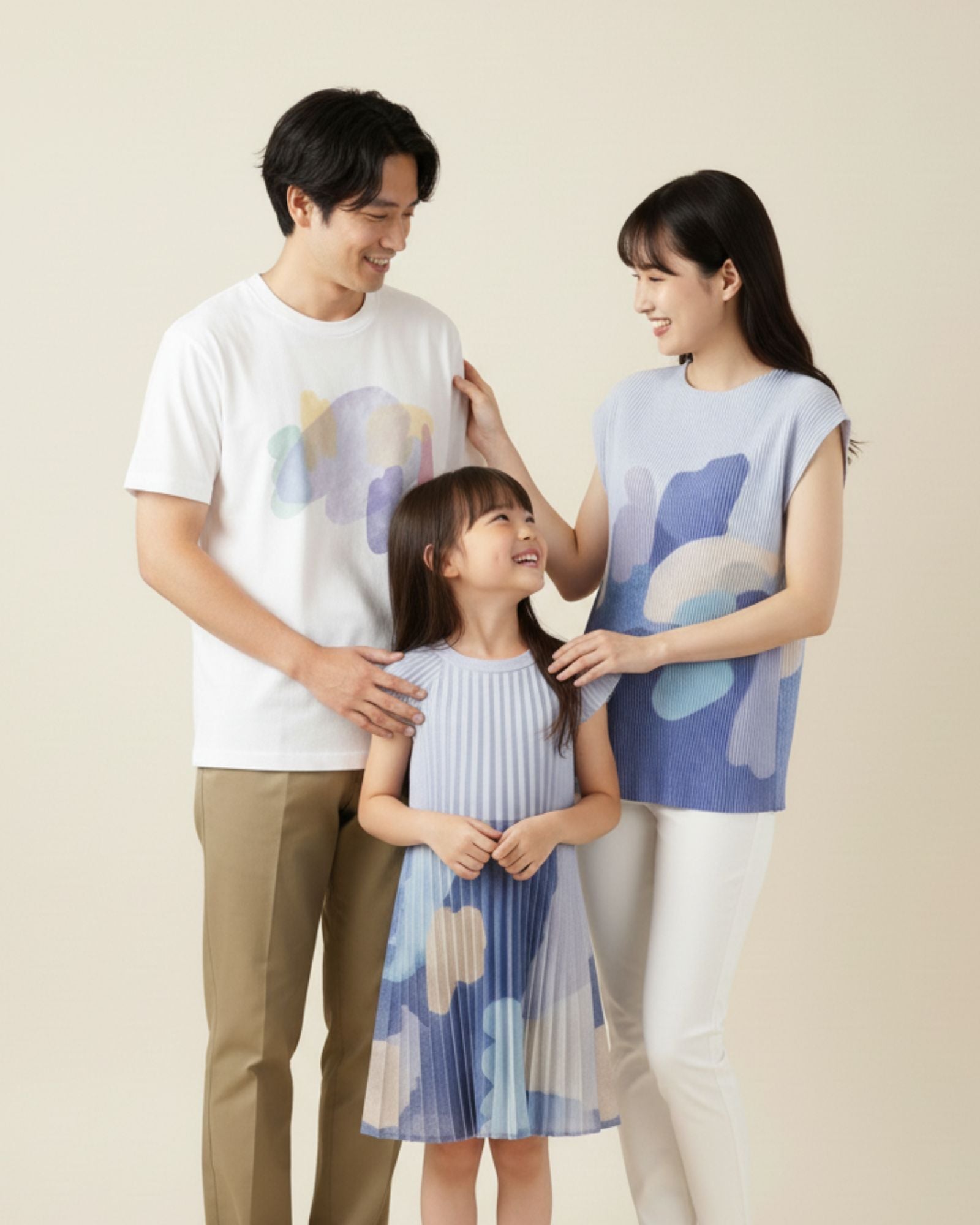 網上限定:月夜の蓮池 プリーツトップス