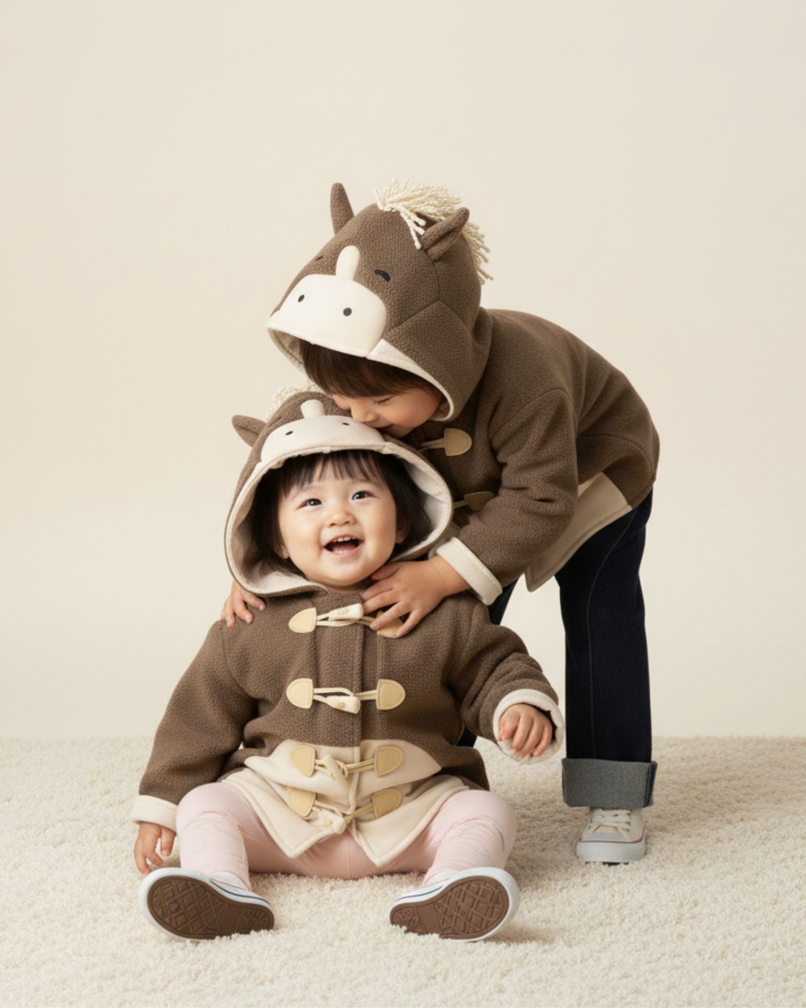 預購:小馬絨毛連帽外套