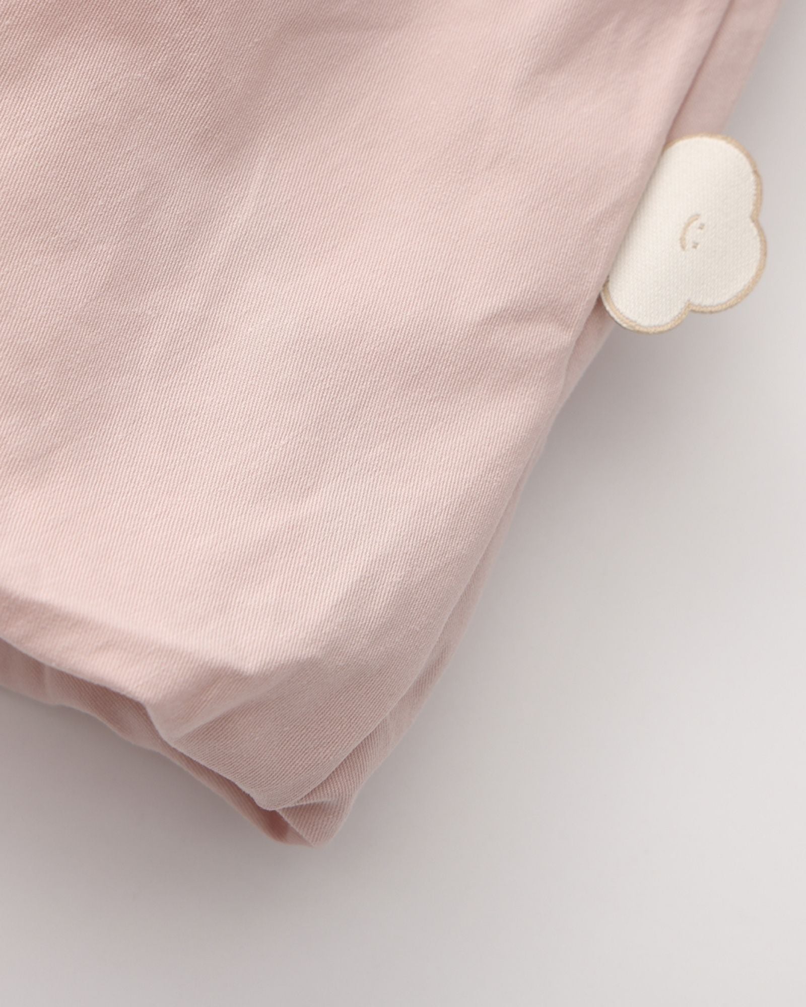 櫻花粉气球裙褲