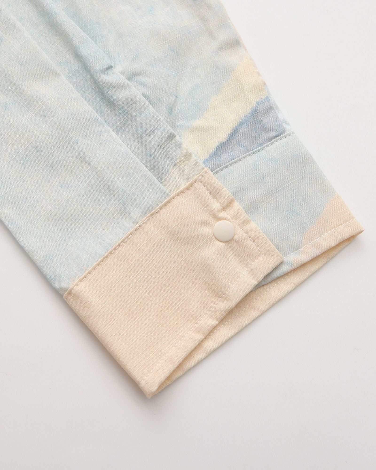 Sunlit Sparks Oversized Moms Collar Shirt