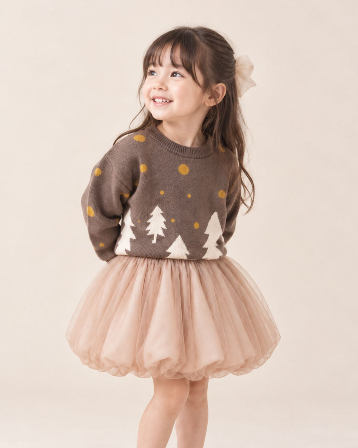 Pre-order: Woodland Snow Knitted Sweater