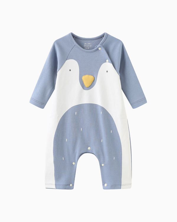 熱情企鵝嬰兒連身衣