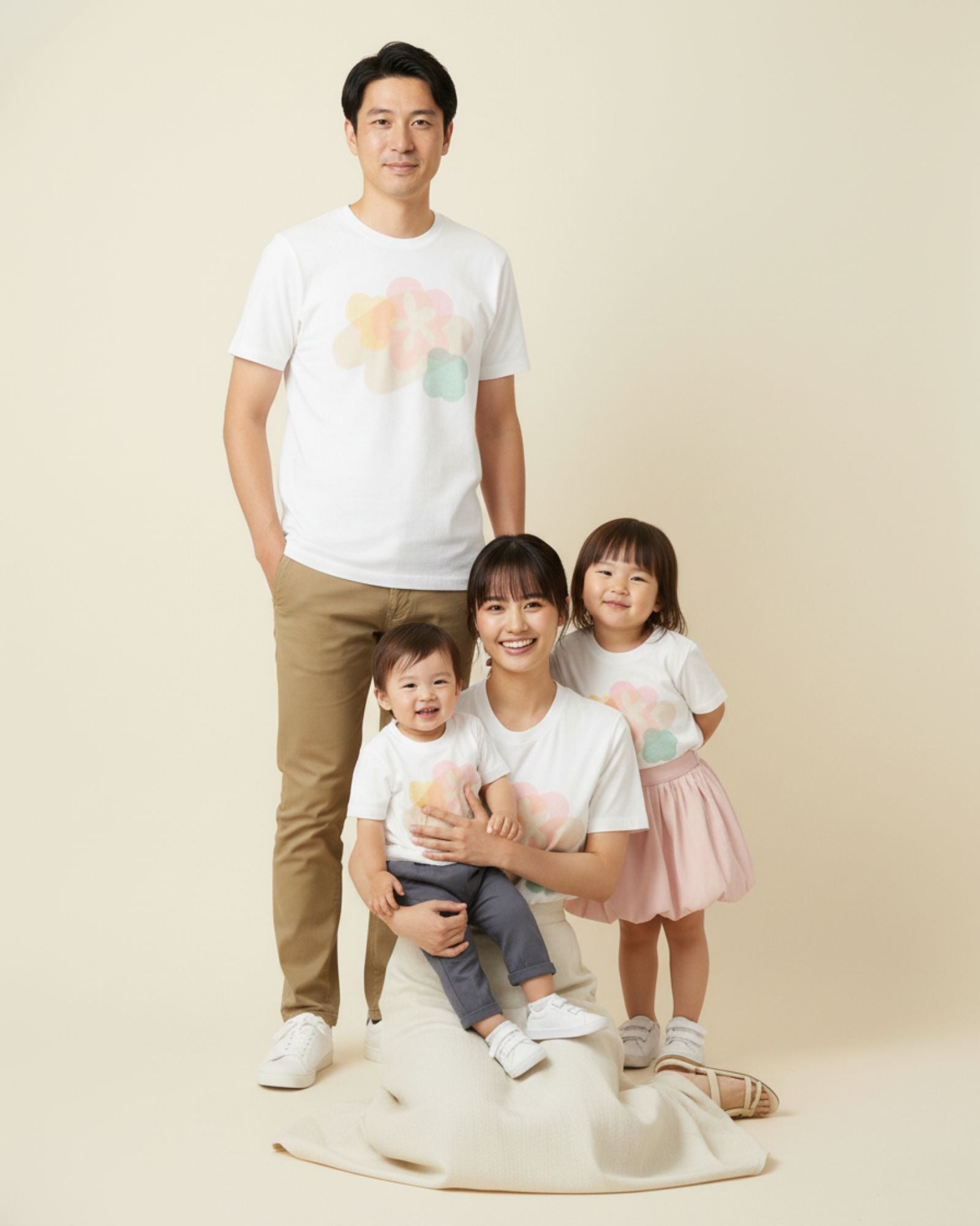 Online-exclusive: Blissful Blooms Family Tee (Kids & Adults)