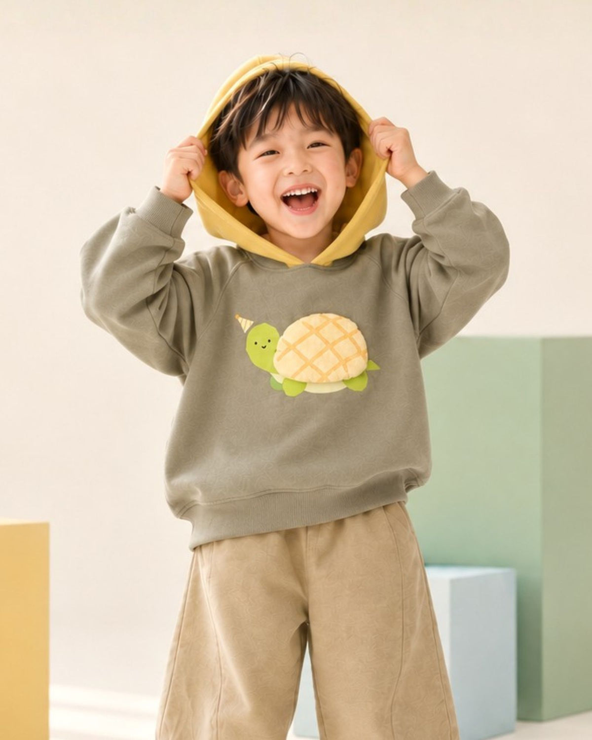 Pre-order: Bolo Turtle Kids Lightweight Sweatshirt Hoodie