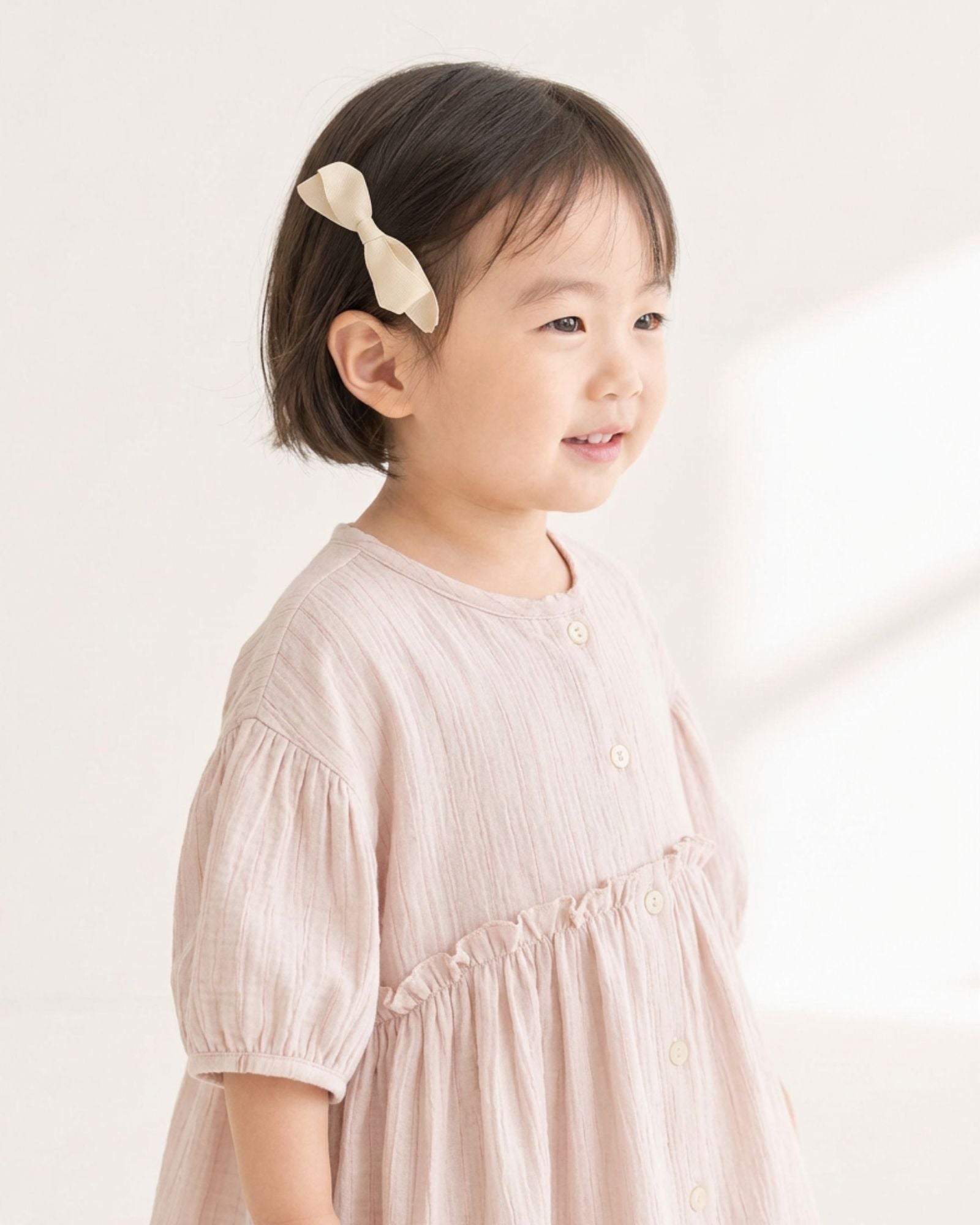 Pre-order: Breeze Reversible Girls Dress - Blush