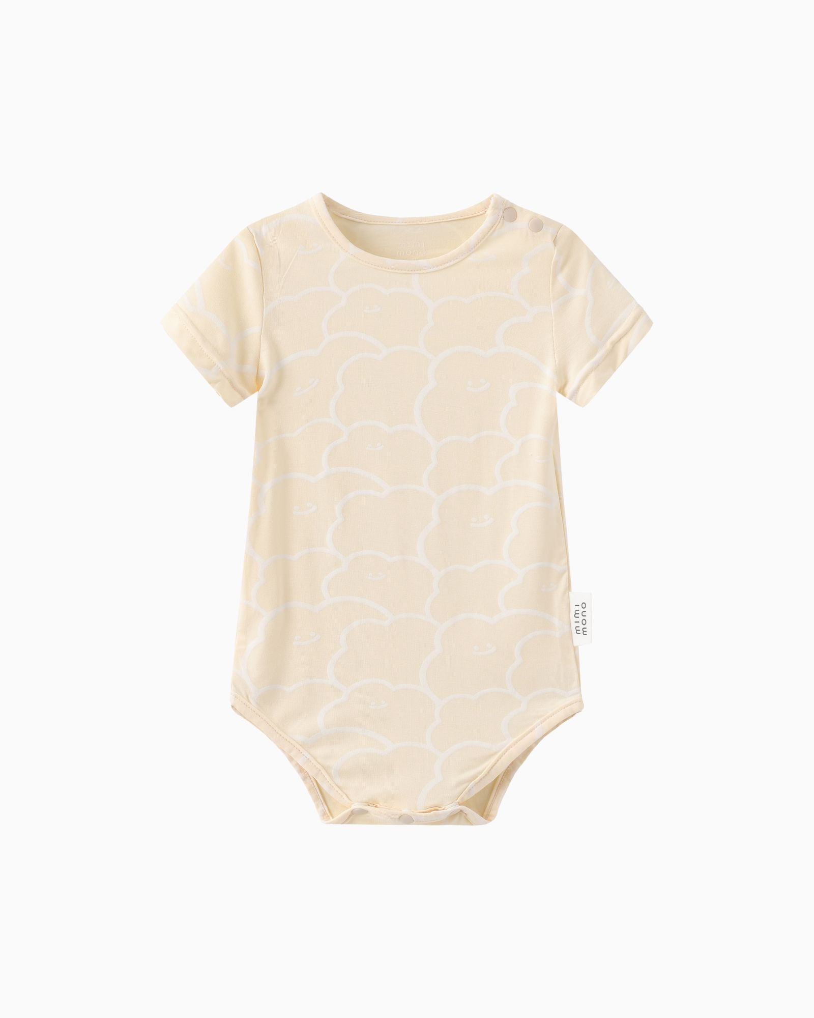 Cloud Baby Lounge Romper - Butterscotch