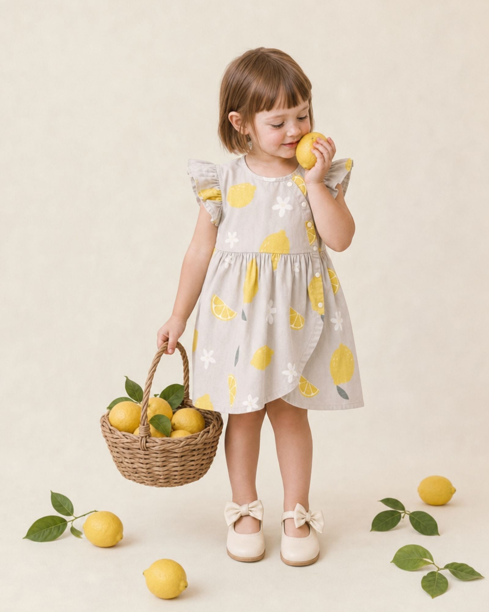 Pre-order: Lemondrop Flutter Dress