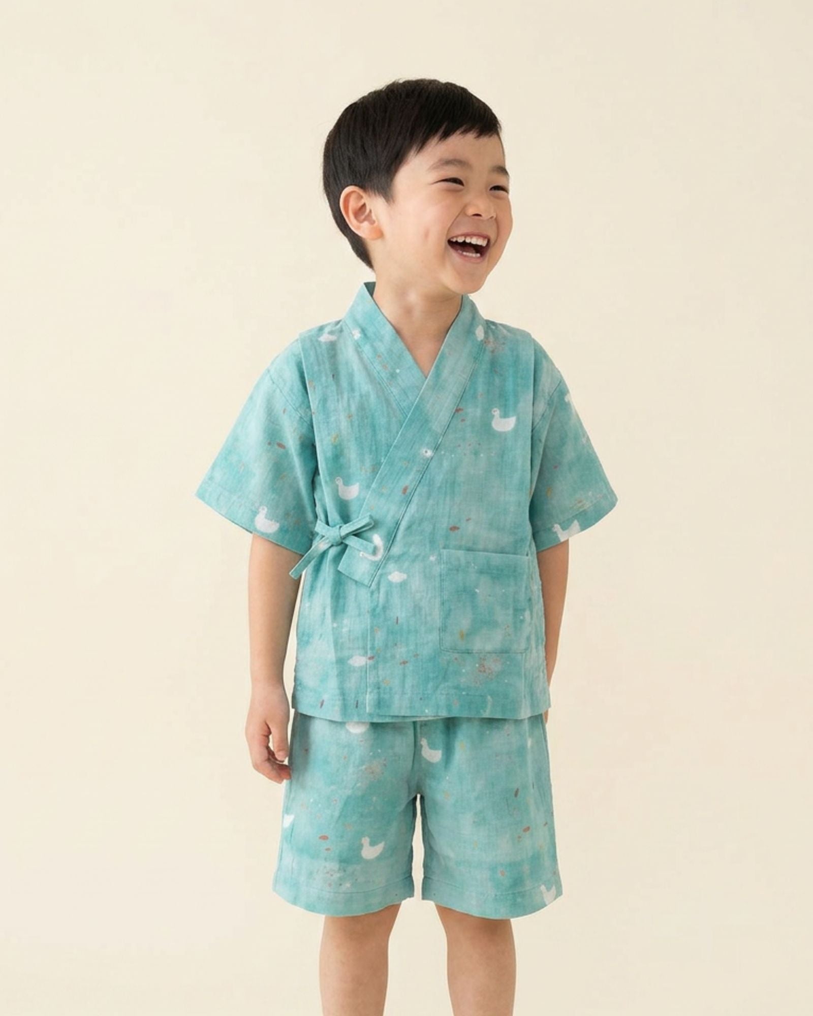 Pre-order: Little Pond Tales Kids Jinbei Set