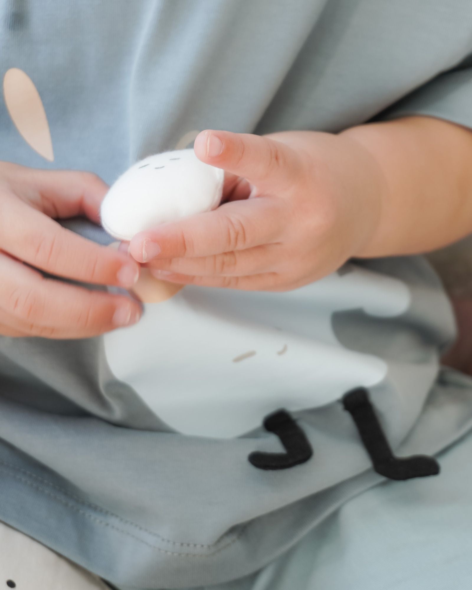 棉花糖朱古力兒童短袖T恤