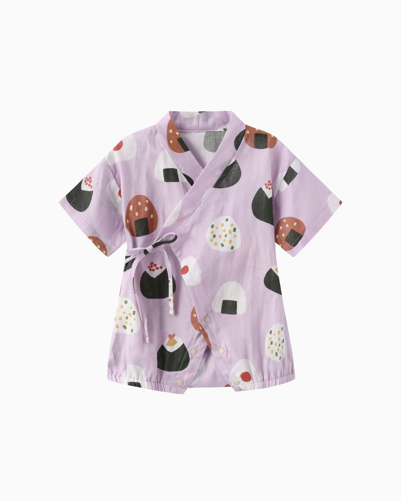 Oishii Sushi Baby Kimono - Lilac