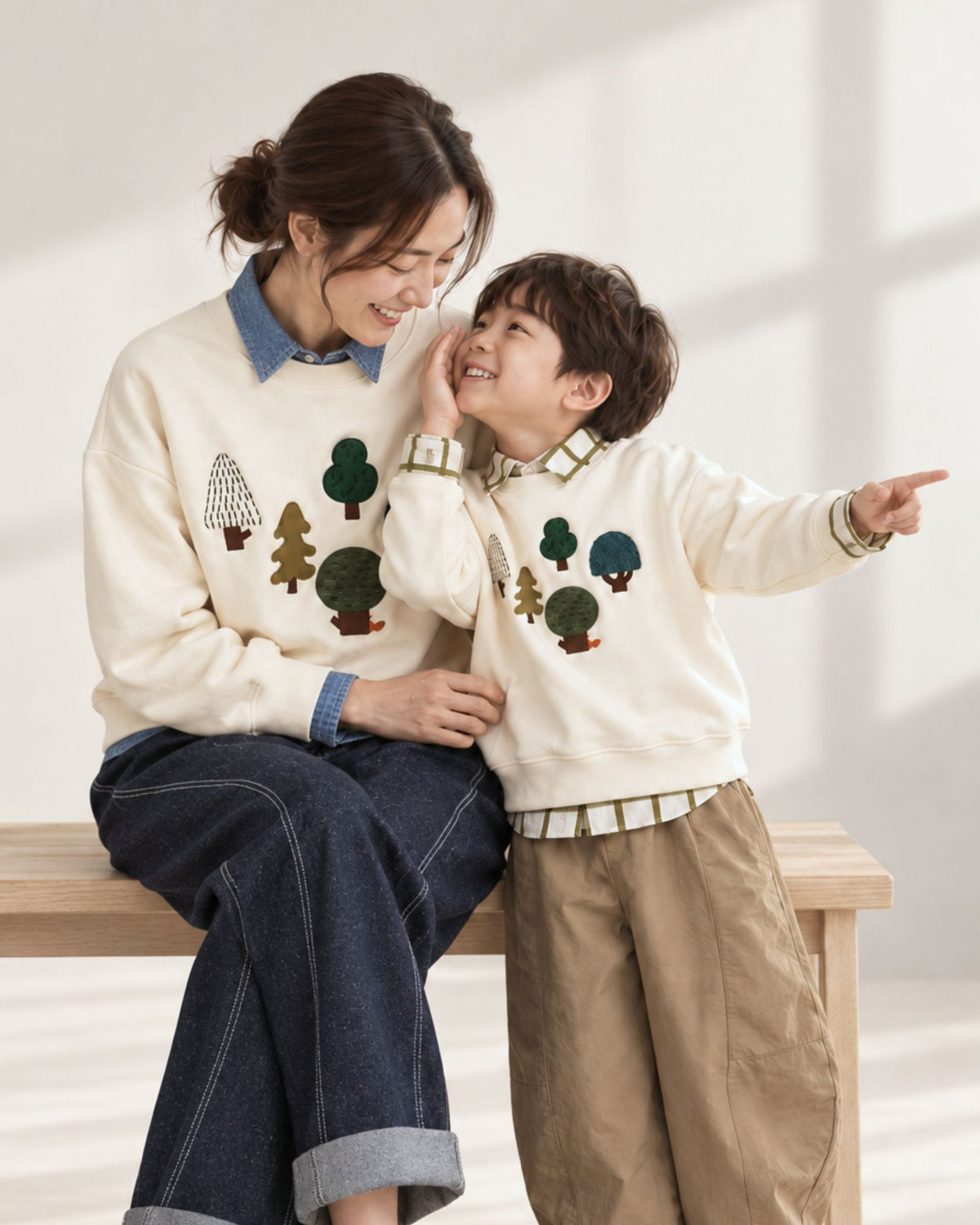 Pre-order: Once Upon the Woods Oversized Sweatshirt (Kids & Adults)
