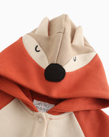 狐狸連帽連身衣
