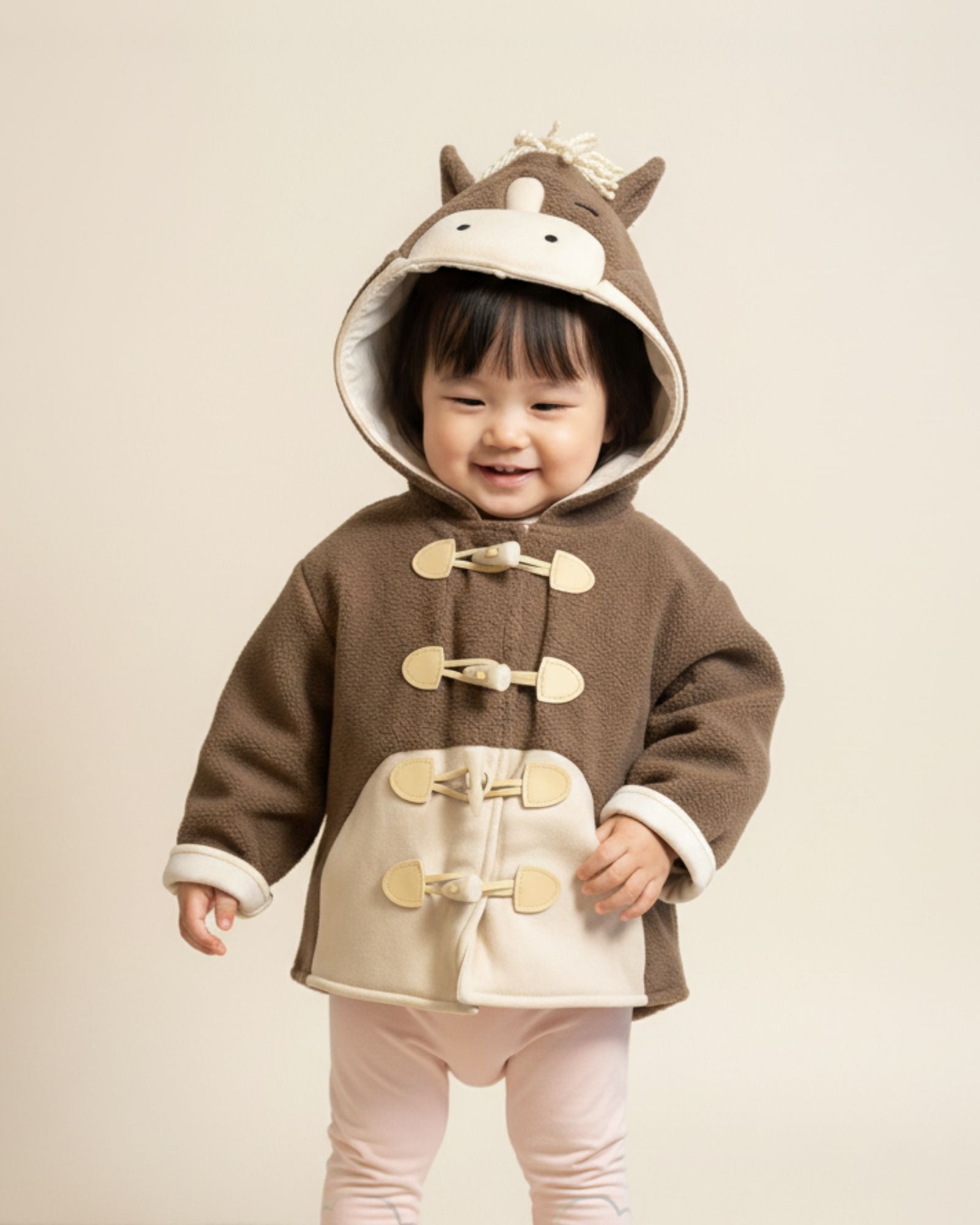 預購：小馬絨毛連帽外套