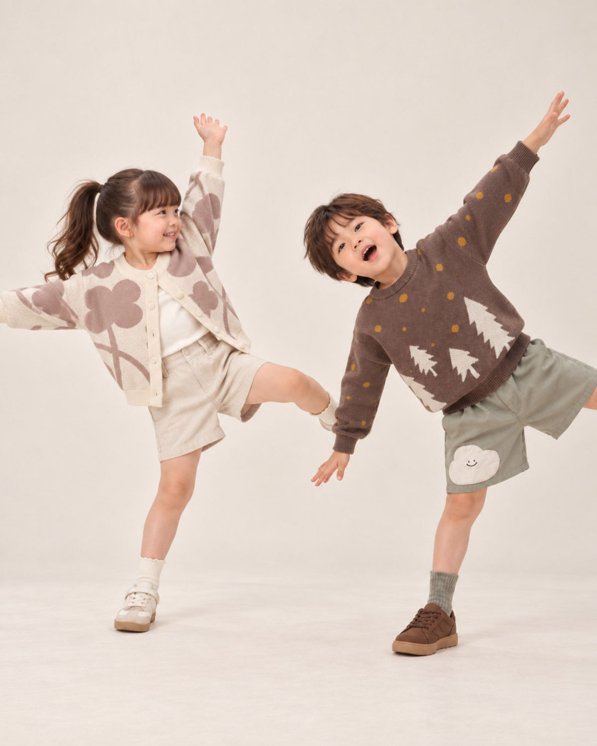 Pre-order: Woodland Snow Knitted Sweater