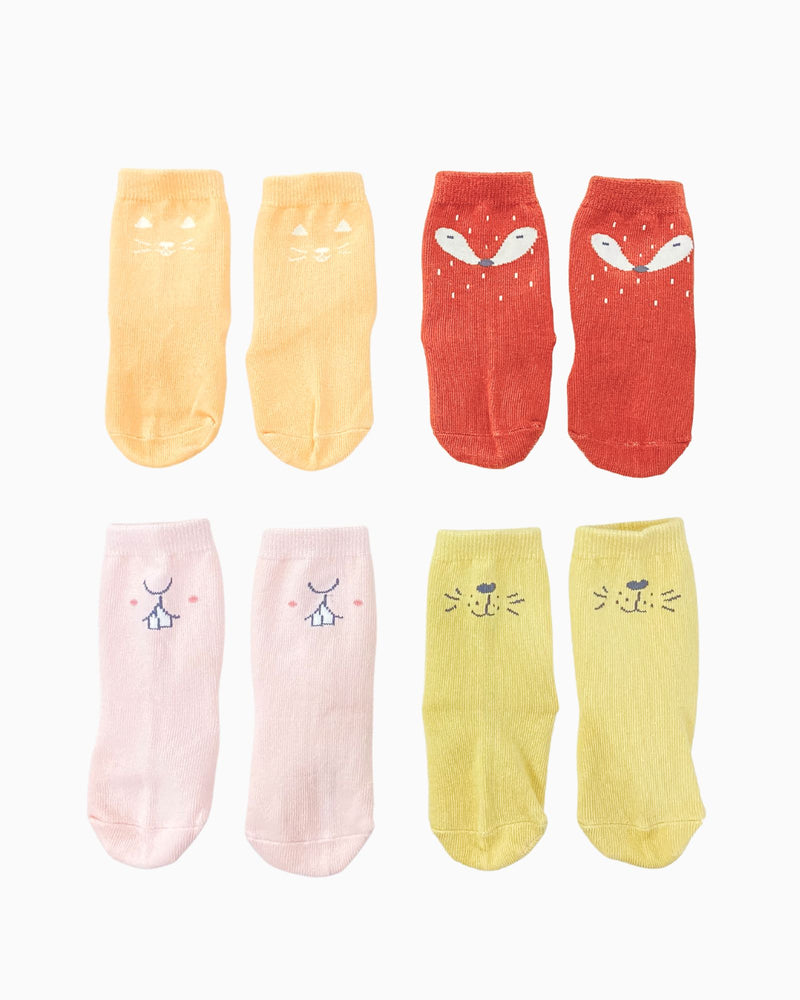 Cheeky the Fox Knitted Socks