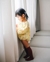 Baby Puffy onesie, Wonderful Garden, Herb Prints