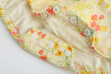 Baby Puffy onesie, Wonderful Garden, Herb Prints