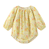 Baby Puffy onesie, Wonderful Garden, Herb Prints