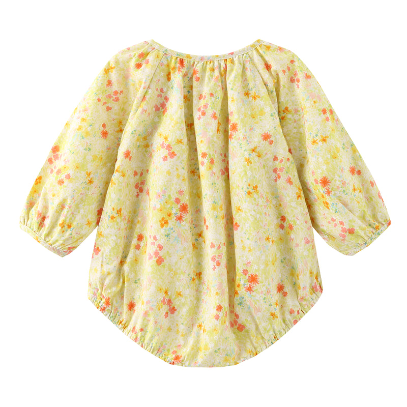 Baby Puffy onesie, Wonderful Garden, Herb Prints