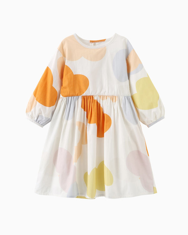 Balloon Puffy Babydoll Dress