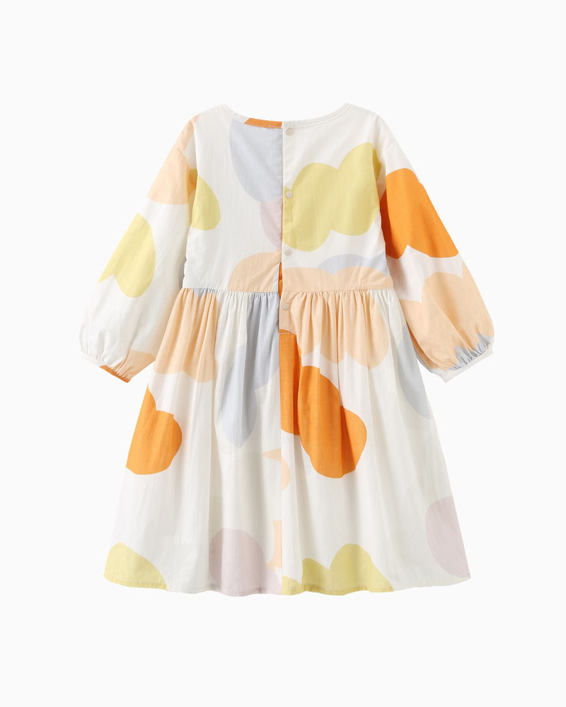 Balloon Puffy Babydoll Dress