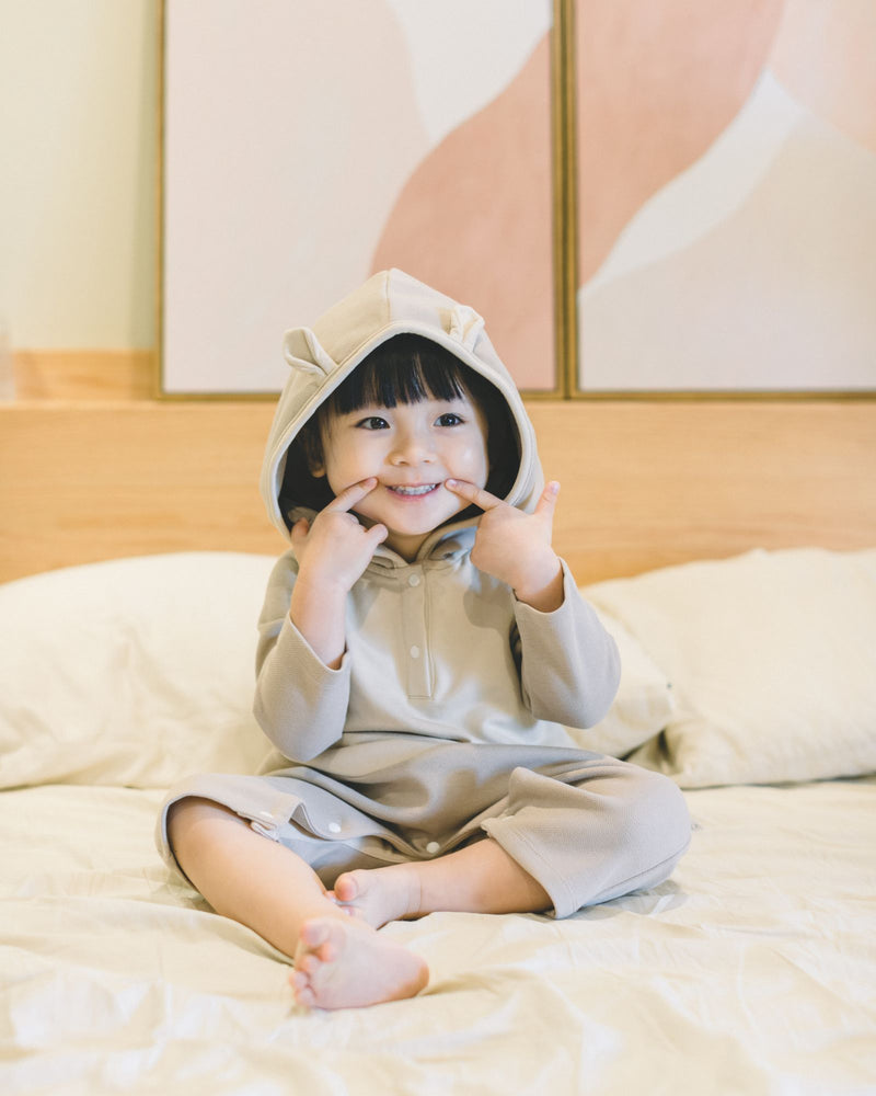 小鹿斑比連帽連身衣