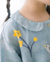 Spring Blossom Gathered Dress