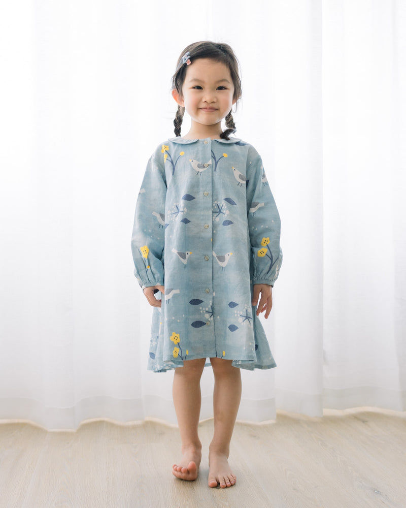 Spring Blossom Gathered Dress