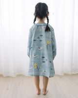 Spring Blossom Gathered Dress