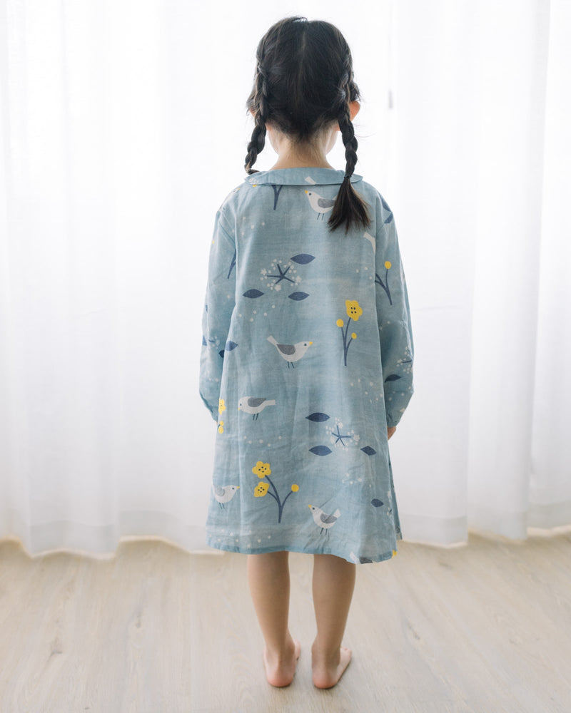 Spring Blossom Gathered Dress