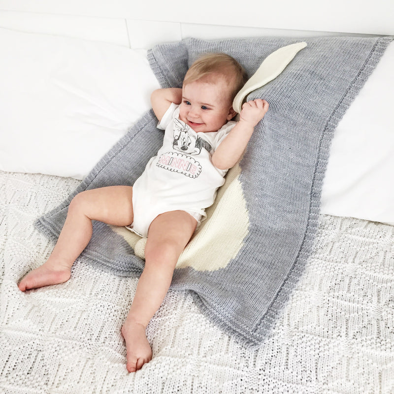 Bunny Blanket (Grey)