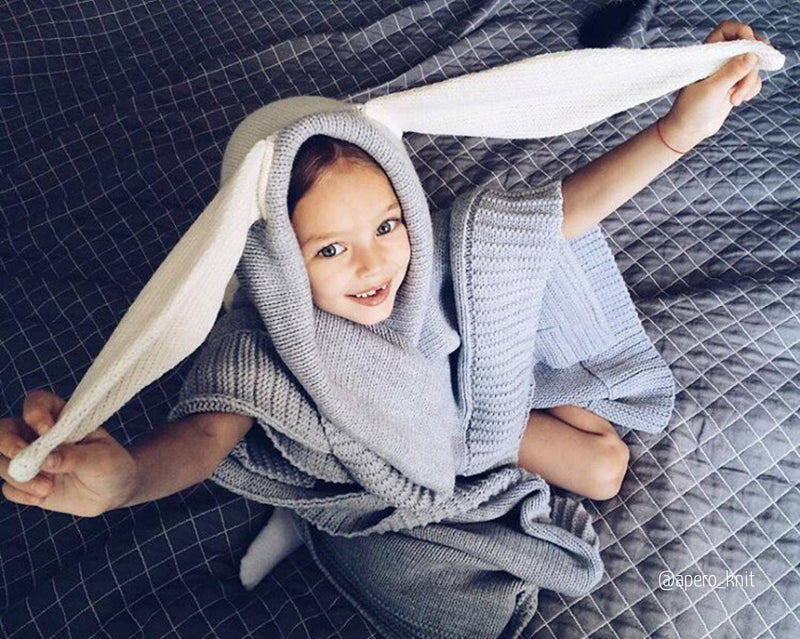 Bunny Blanket (Grey)