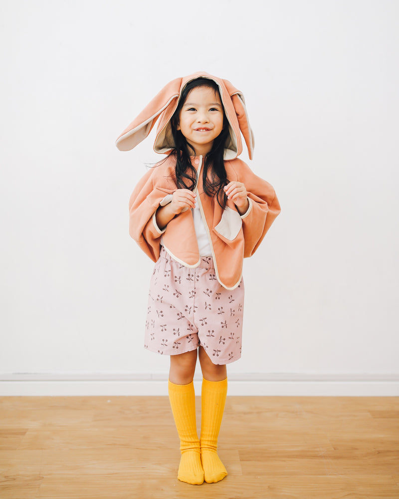 Bunny Cape, Bunny Tails and Ears, Pink Cape