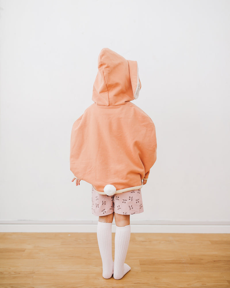 Bunny Cape, Bunny Tails and Ears, Pink Cape