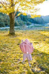 Bunny Cape, Bunny Tails and Ears, Pink Cape