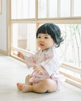 節日嬰兒和服 (粉紅色)