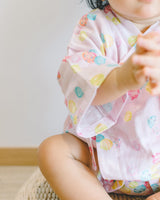 節日嬰兒和服 (粉紅色)