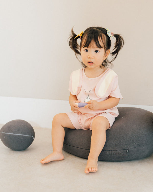 少女兔子嬰兒連身衣