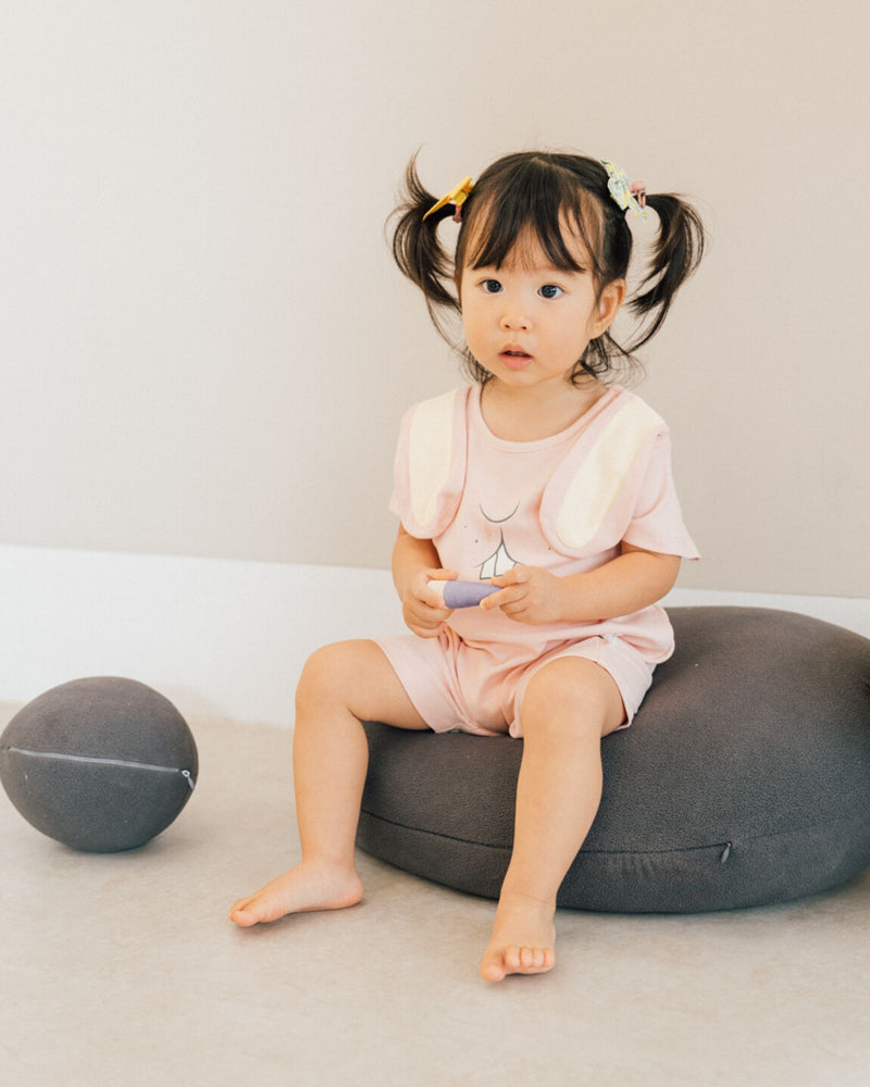 少女兔子嬰兒連身衣