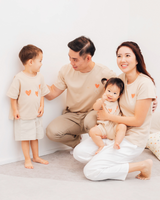 Organic Kids Clothes | Hearts Tee | mimi mono
