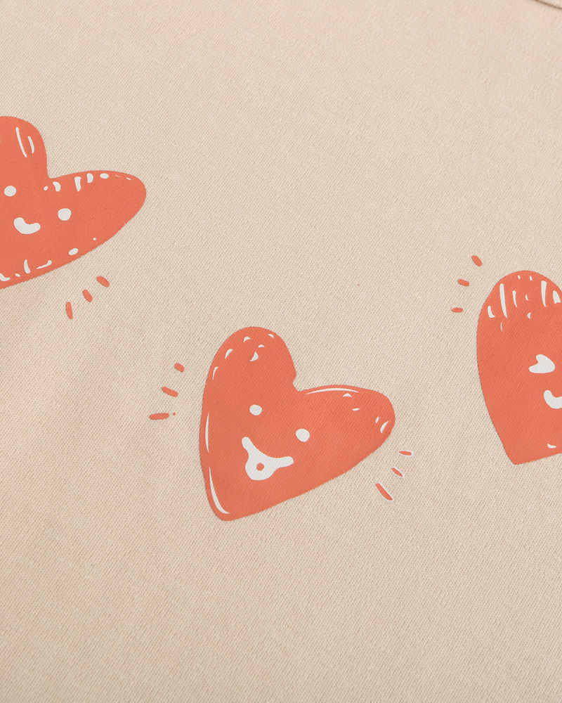 Organic Kids Clothes | Hearts Tee | mimi mono