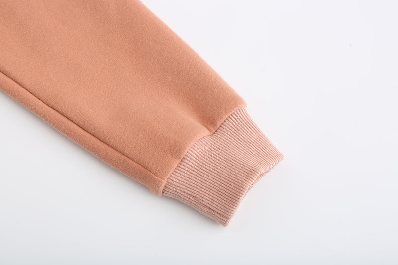 Mom Sweatshirt, Flower buttons, 100% Japanese Cotton