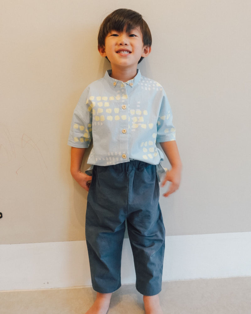 Navy Pocket Pants