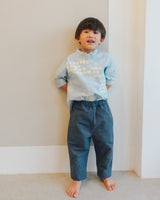 Navy Pocket Pants